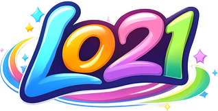 Logo lo21 berwarna es biru